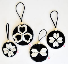 KALEIDOSCOPE BALL SETS - BLACK + CREAM