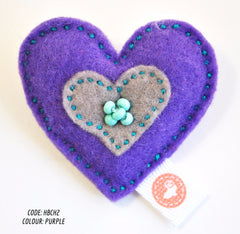HEART BROOCH
