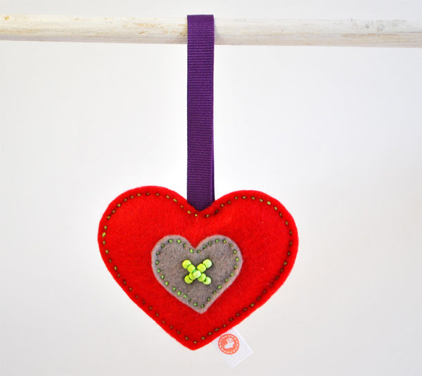 RIBBON HEART - PLAIN