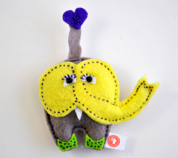 BUSHFELT MAGNET - ELEPHANT